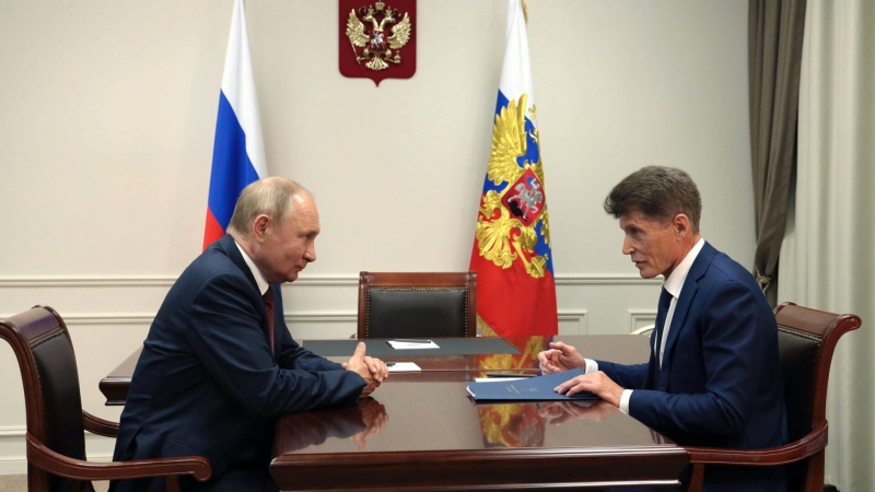 Путин встретится с губернатором Приморского края