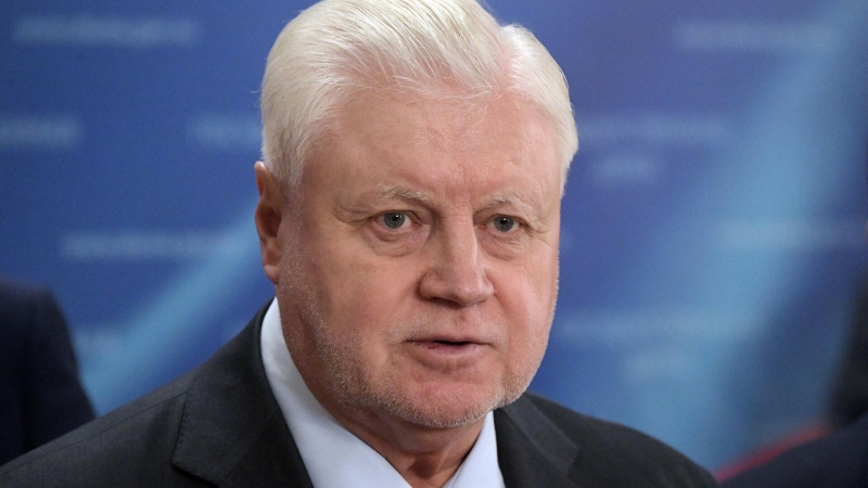 Миронов предложил выдвинуть Путина на президентские выборы в 2024 году