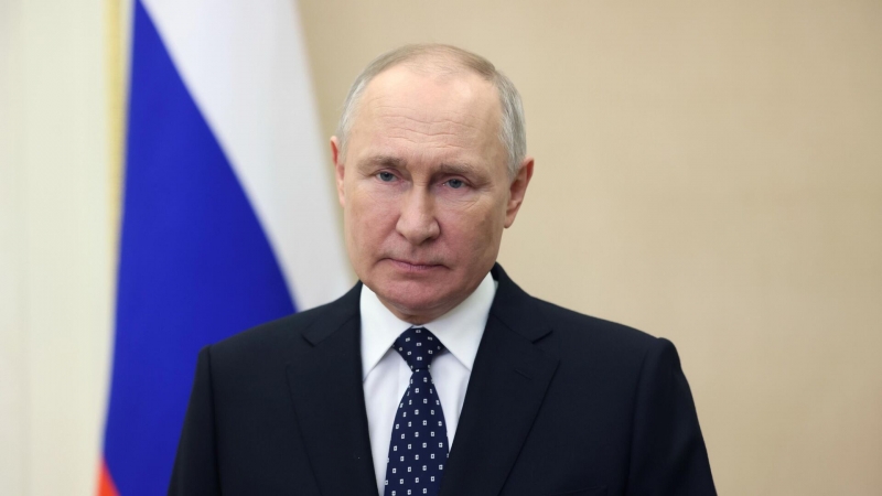 Путина не было в Кремле в момент атаки беспилотников, заявил Песков