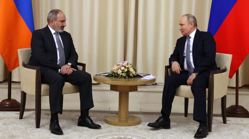 В Кремле не исключили встречу Путина и Пашиняна на следующей неделе