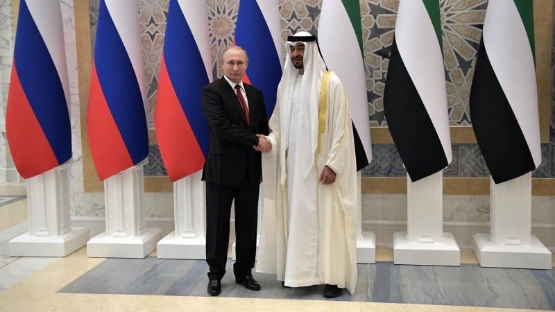 Переговоры президентов России и ОАЭ пройдут тет-а-тет