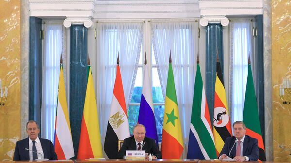Песков рассказал о диалоге Путина с лидерами африканских стран