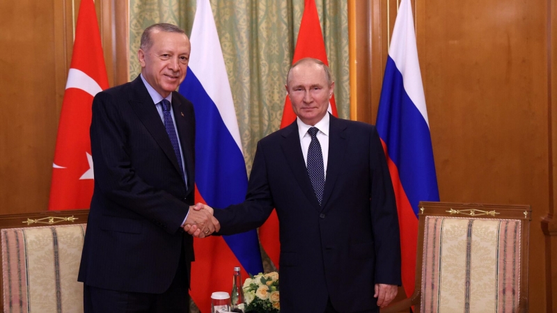 В Кремле не исключили скорых контактов Путина и Эрдогана