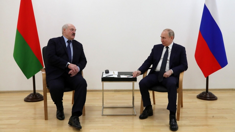 В Стрельне начались переговоры Путина и Лукашенко