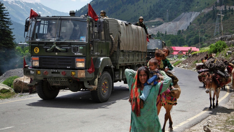 Индия и Китай договорились сократить численность войск на границе в Ладакхе