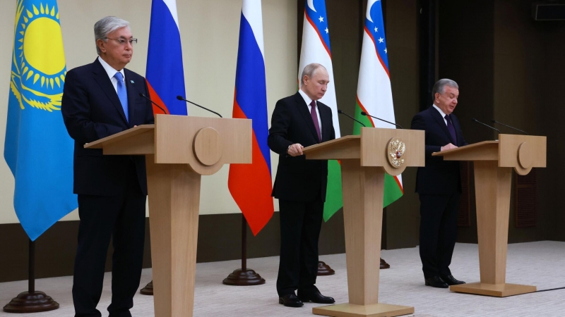Путин, Токаев и Мирзиеев обсудят перспективы сотрудничества между странами