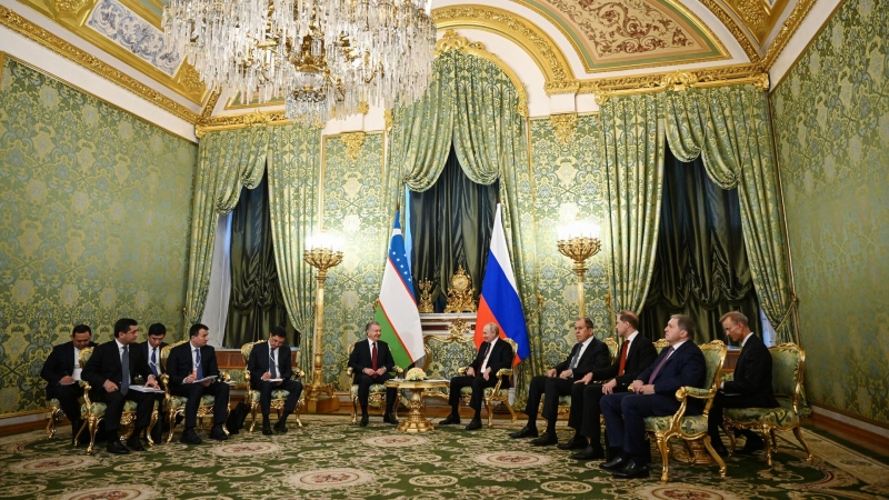 Путин заявил о союзническом характере отношений России и Узбекистана