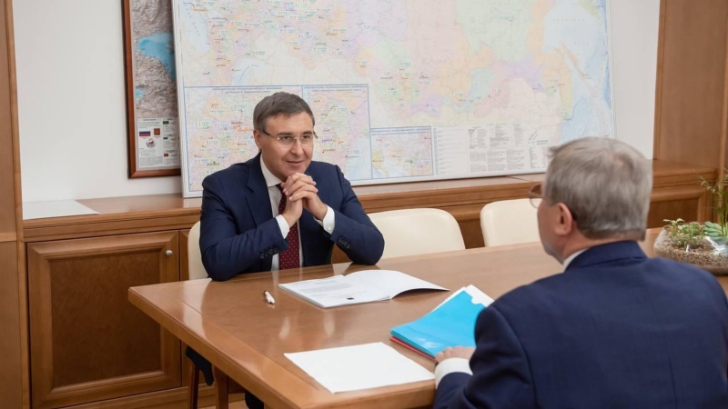 Фальков провел встречу с зампредседателя комитета Госдумы