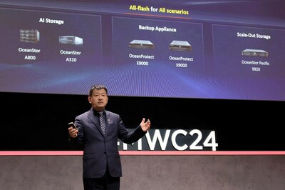 Компания Huawei запустила три инновационных решения для хранения данных в эпоху ИИ
