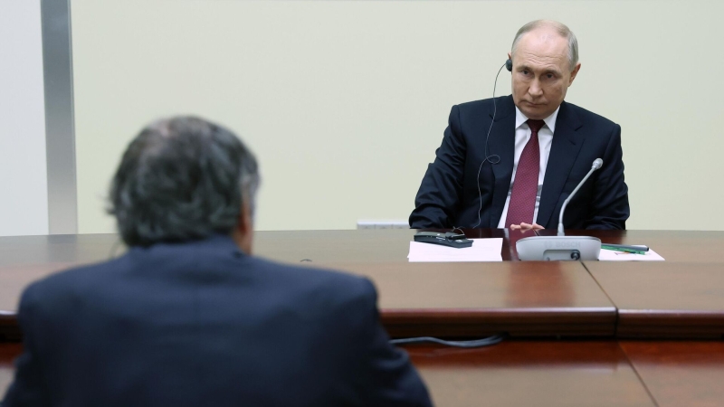 Переговоры Путина и Гросси завершились