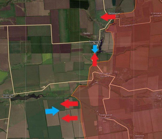 Карта боевых действий под Авдеевкой на 3 апреля 2024: свежие новости с Авдеевского направления