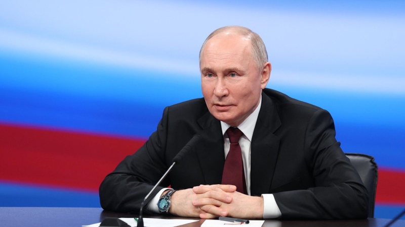 Путин поблагодарил ЦИК за работу на выборах президента