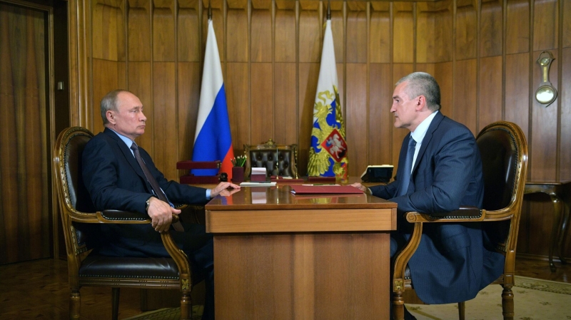 Путин выразил уверенность в поддержке Аксенова в Крыму