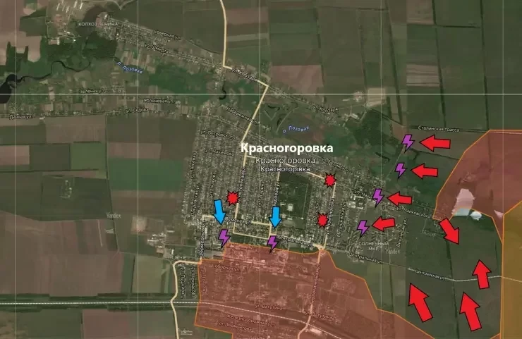 Последние новости СВО на 19 мая 2024. Карта боевых действий на Украине на сегодня, ВС РФ атакуют на Харьковском направлении