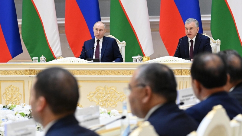 Путин и Мирзиеев обсудили самые серьезные вопросы, сообщил Песков