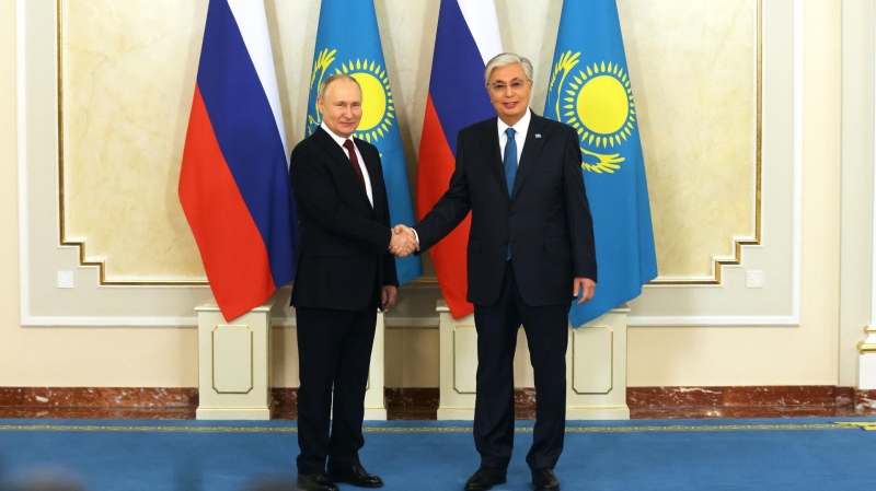Путин и Токаев подтвердили настрой на укрепление союзничества