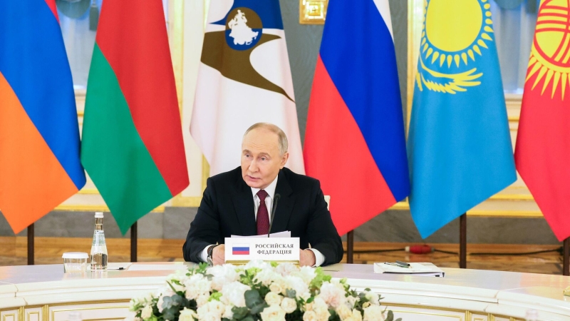 Страны ЕАЭС сообща добьются весомых результатов, заявил Путин