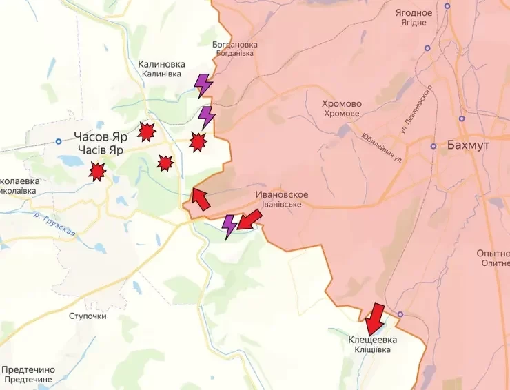 Свежие новости СВО на 14.05.2024. Карта боевых действий на Украине на сегодня. На подступах к Липцам завязались бои