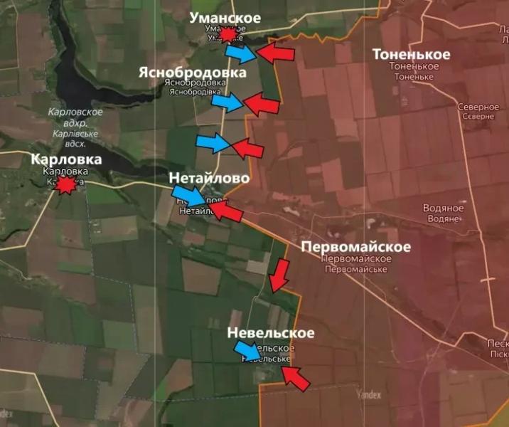 Свежие новости СВО на сегодня. Карта боевых действий на Украине от 06.05.2024, военная сводка