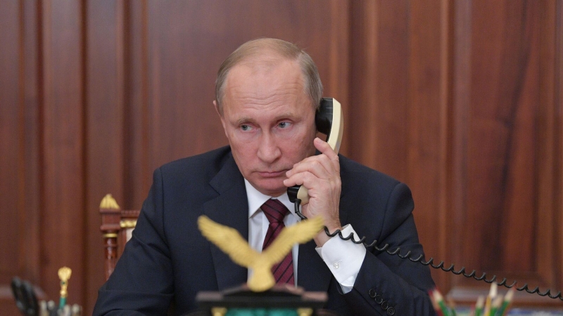 У Путина в пятницу может состояться международный телефонный разговор