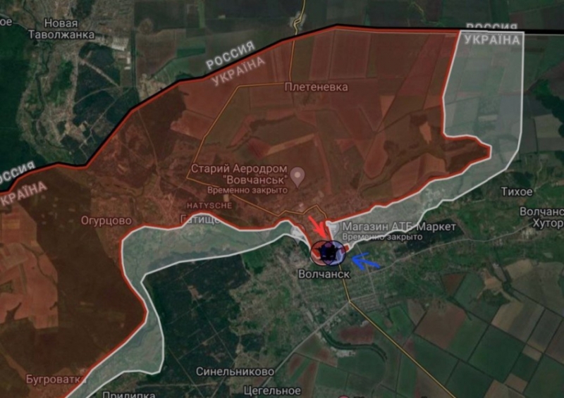 Обновлённая карта боевых действий на Украине по состоянию на 30.06.2024: свежие новости СВО сегодня