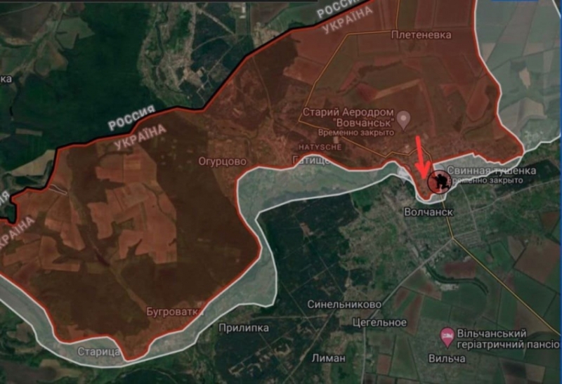 Уточнённая карта боевых действий на Украине от 2 июня 2024 года. Сводки с фронтов военной спецоперации (СВО) на 16:00 мск