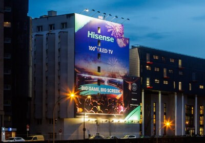 Hisense запустил кампанию «Большая игра, большой экран»