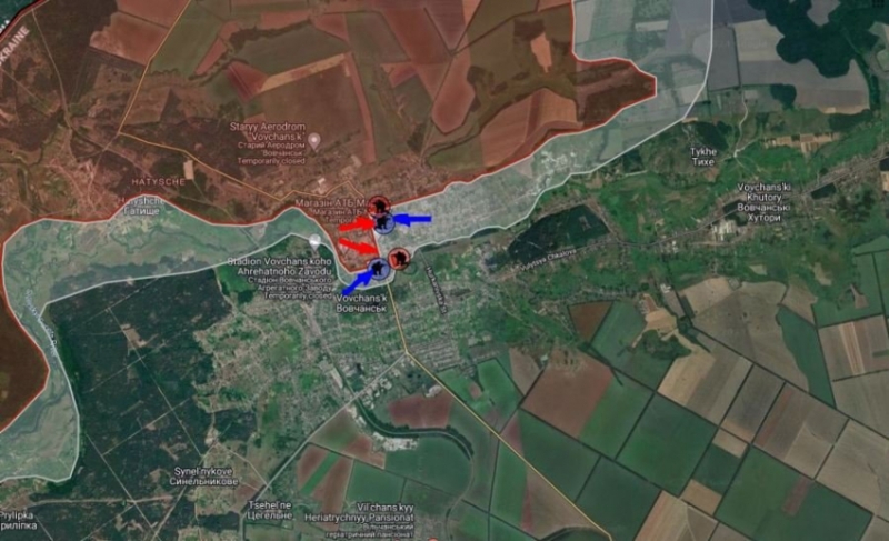 Обновлённая карта боевых действий на Украине по состоянию на 02.07.2024: свежие новости СВО