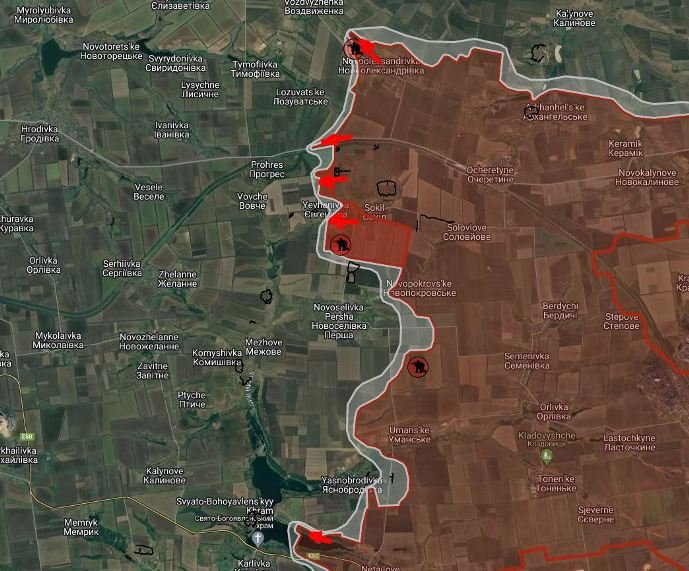 Обновлённая карта боевых действий на Украине по состоянию на 04.07.2024: свежие новости СВО на сегодня