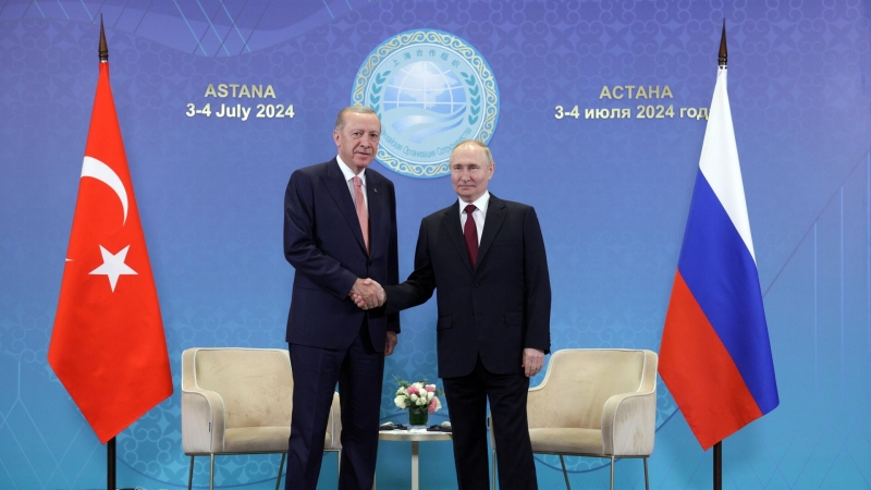Переговоры Путина и Эрдогана в Астане завершились
