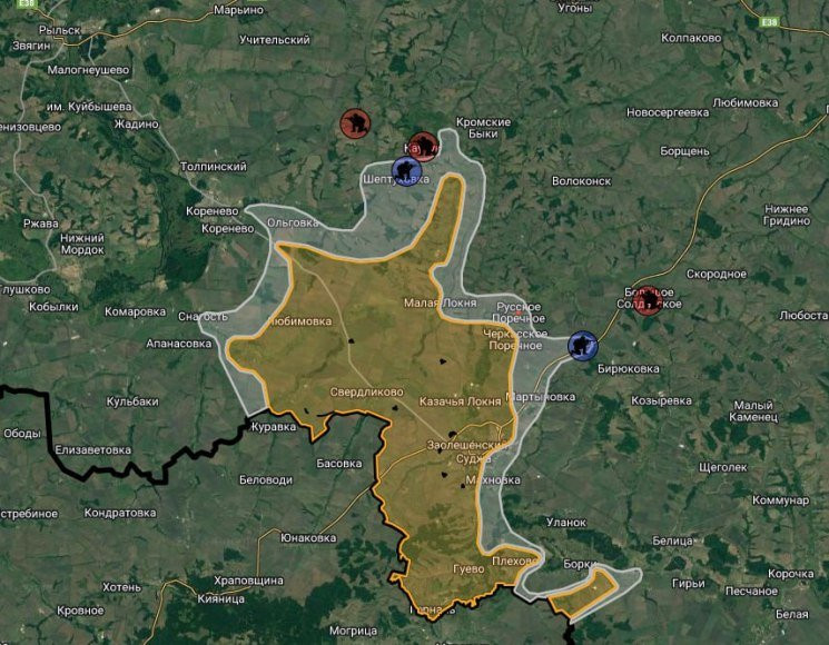 Новая карта боевых действий в Курской области на 14.08.2024: обзор последних событий