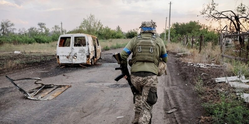 Обновлённая карта боевых действий на Украине по данным на 12:00 мск сегодня, 26.08.2024