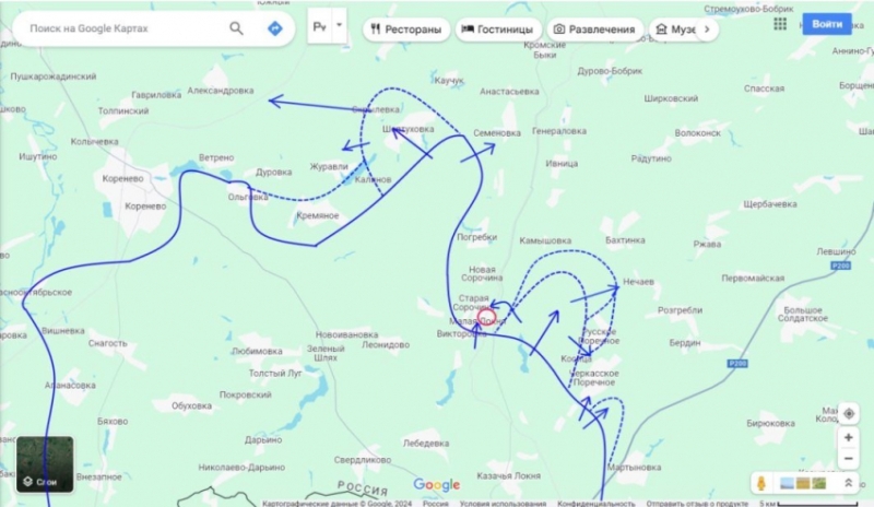 Ситуация в Курской области на 30.08.2024. Карта боевых действий на сегодня