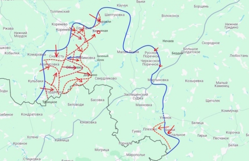 Свежая сводка Юрия Подоляки на утро 19.09.2024: интнеснивные бои в Курской области не смолкают. Обстановка в приграничье