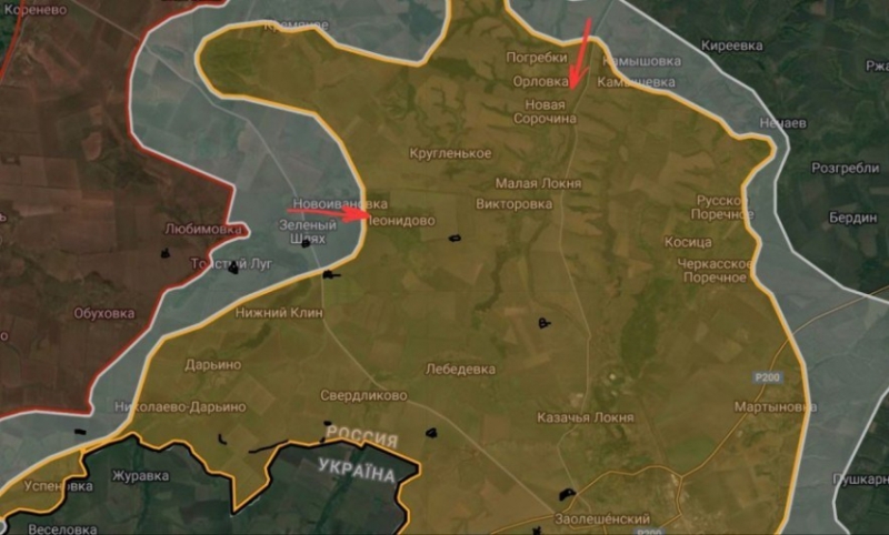 Обнародована свежая карта боевых действий в Курской области: данные на сегодня, 09.11.2024