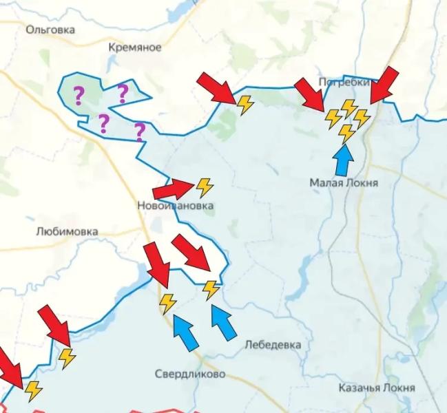 В Курской области в Дарьино и Николаево-Дарьино продолжаются тяжёлые бои: свежая карта боевых действий по данным на 15 ноября 2024 года