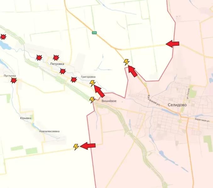 ВС РФ продвинулись северо-западнее Селидово по трассе Е-50: карта боевых действий в зоне СВО на 4 ноября 2024, обзор главных событий