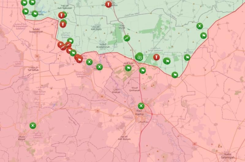 Бои в Сирии усиливаются: террористы пытаются обойти Хаму с флангов, обзор боевых действий на 03.12.2024