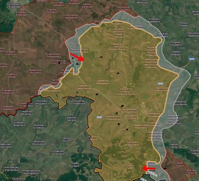 Обстановка в Курской области на 9 декабря остаётся сложной: новая карта боевых действий на сегодня