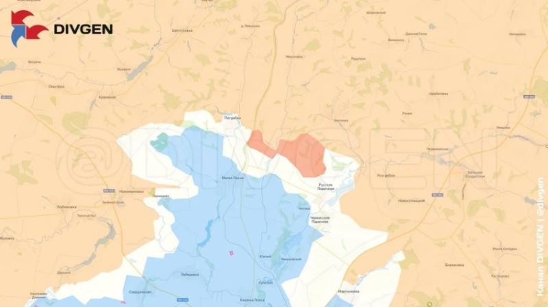 Опубликована новая карта боевых действий в Курской области по состоянию на понедельник, 16 декабря 2024 года