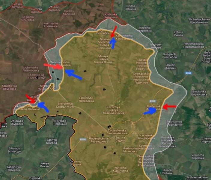 Ситуация в Курской области на 07.12.2024. Карта боевых действий на сегодня