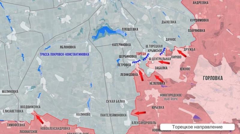 Свежая карта боевых действий на Украине на 29.12.2024. ВС РФ атакуют на ряде участков. Обстановка на фронтах СВО на сегодня