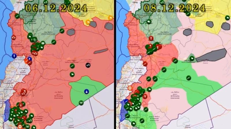 В Тартусе, где находится база ВМФ России, начались массовые протесты: обзор событий в Сирии на 08.12.2024