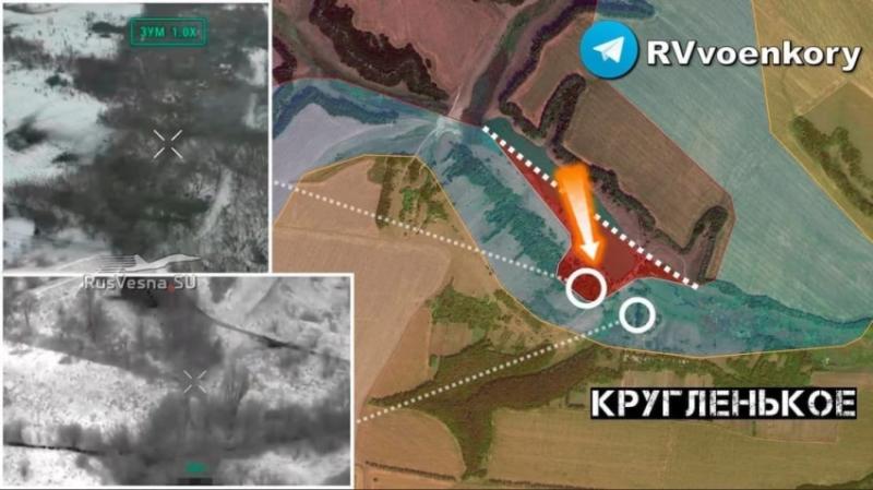 ВС РФ продолжают штурмовать деревню Кругленькое: тяжёлые бои ведутся в приграничье Курской области