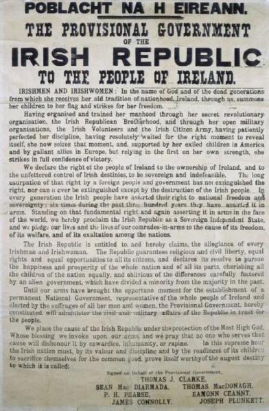 «Пасхальное восстание» — рождение ИРА