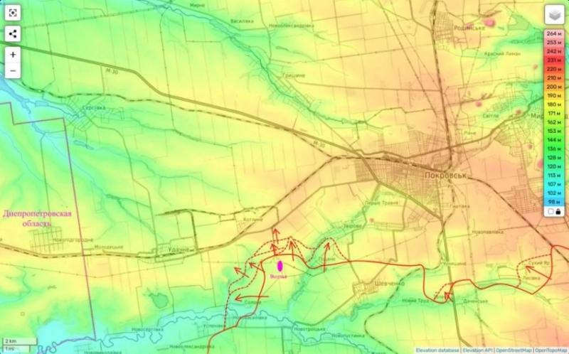 Подоляка: российские войска давят фронт под Покровском