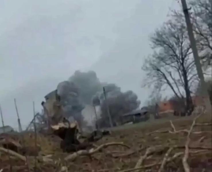 Противник развернул военный объект в Калиновском Днепропетровской области и получил авиаудар