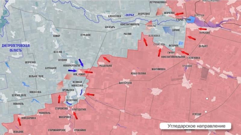 Свежая карта боевых действий на Украине на 06.01.2025. Обстановка на фронтах СВО на сегодня