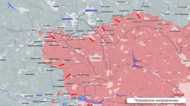 Свежая карта боевых действий на Украине на 08.01.2025. Обстановка на фронтах СВО на сегодня. Наступление ВС РФ идёт успешно