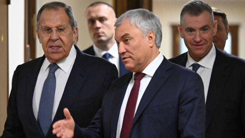 Лавров на следующий день после переговоров с США приехал в Госдуму